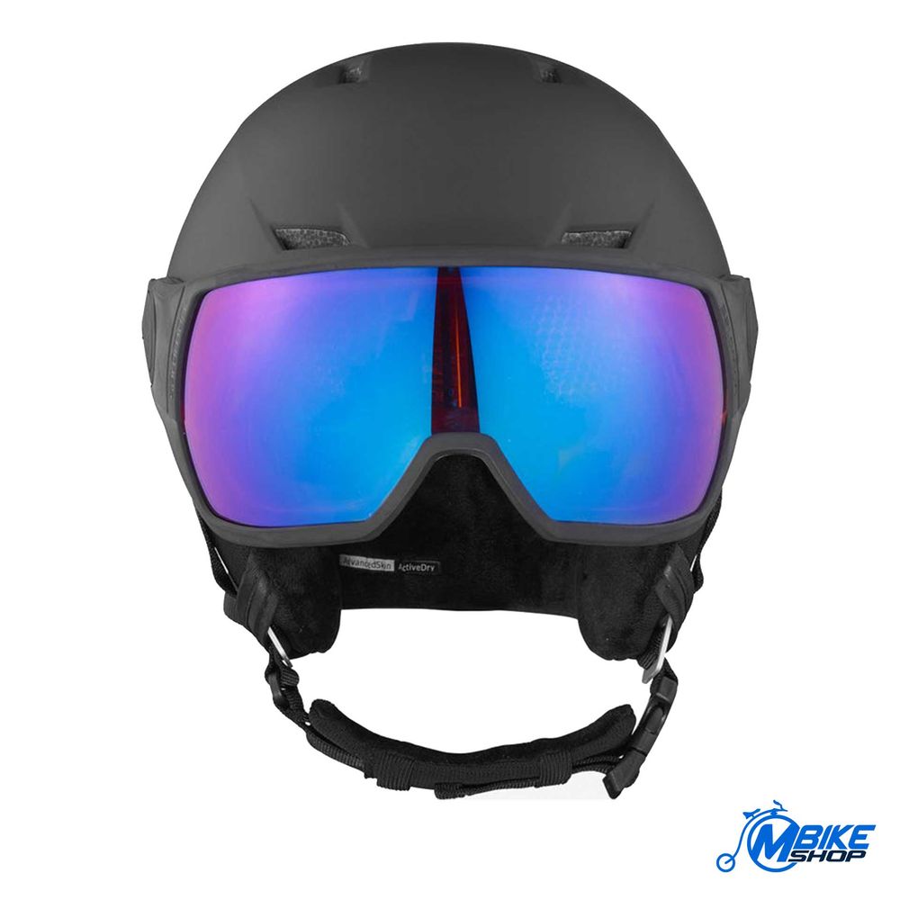 Salomon Kaciga za skijanje Pioneer LT Visor, Bk/Univ M.Blue slika 1