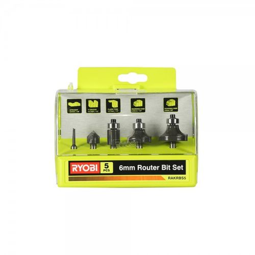 Ryobi set glodala RAKRBS5 (5pcs) 6mm   RPP24 slika 1