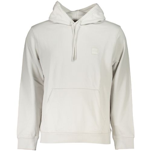 HUGO BOSS MEN'S GRAY ZIPLESS SWEATSHIRT slika 1