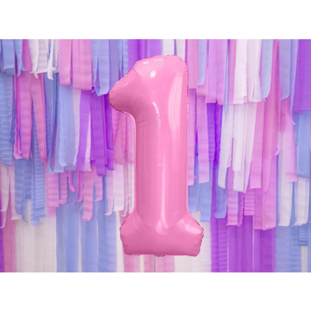 FB1P-1 Folijski balon 1 Pink 86cm slika 2
