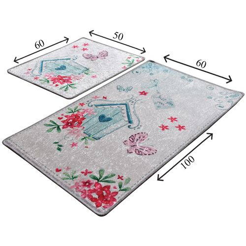 For You Multicolor Bathmat Set (2 Pieces) slika 3