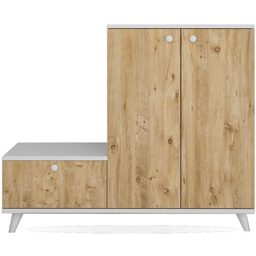 Esra - L1308 Oak
White Hall Stand slika 4