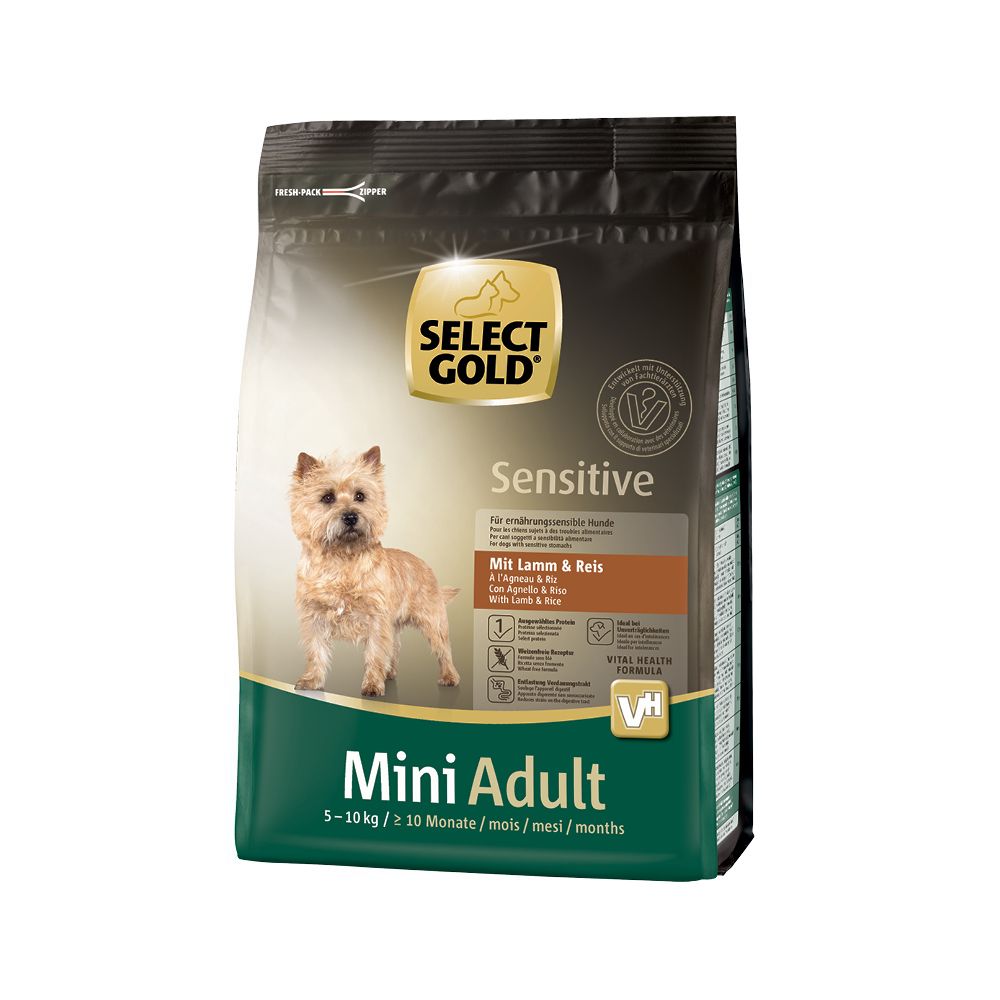 Select Gold Sensitive Adult Mini janjetina i riža 1 kg slika 1