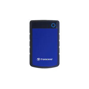 Transcend TS4TSJ25H3B External HDD 4TB, H3B, USB3.0, 2.5", Anti-shock system, Backup software, 308 gr, Crna / plava