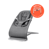 Ergobaby ležaljka Evolve 3u1- Charcoal Grey + POKLON luk s igračkama 