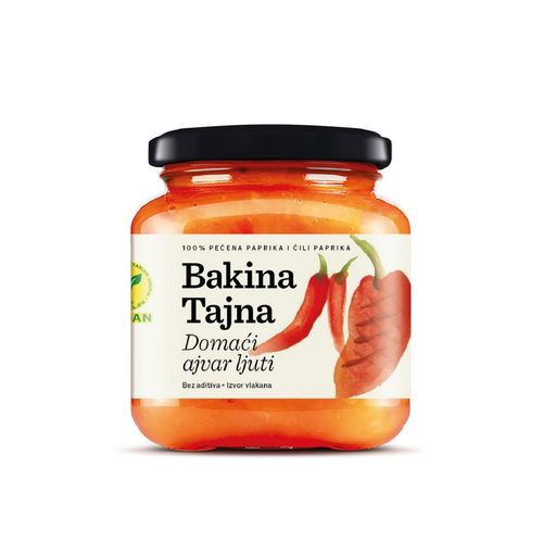 Bakina tajna Ajvar ljuti 550g slika 1