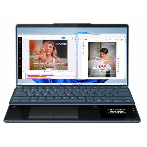 Lenovo Yoga Book 9 13IMU9 Win11 Home/2x13.3" 2.8K OLED Touch/U7-155U/32GB/1TB SSD/petrol slika 5