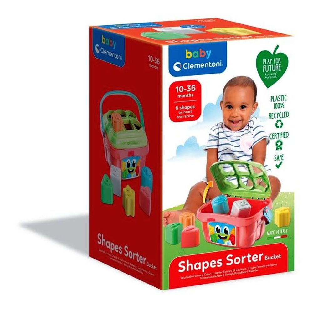 Clementoni Didaktička igračka Shapes Sorter - Korpa sa oblicima slika 1