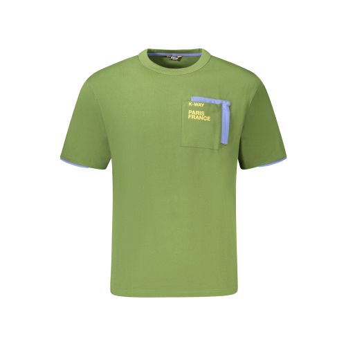 K-WAY SHORT SLEEVE T-SHIRT MEN GREEN slika 1