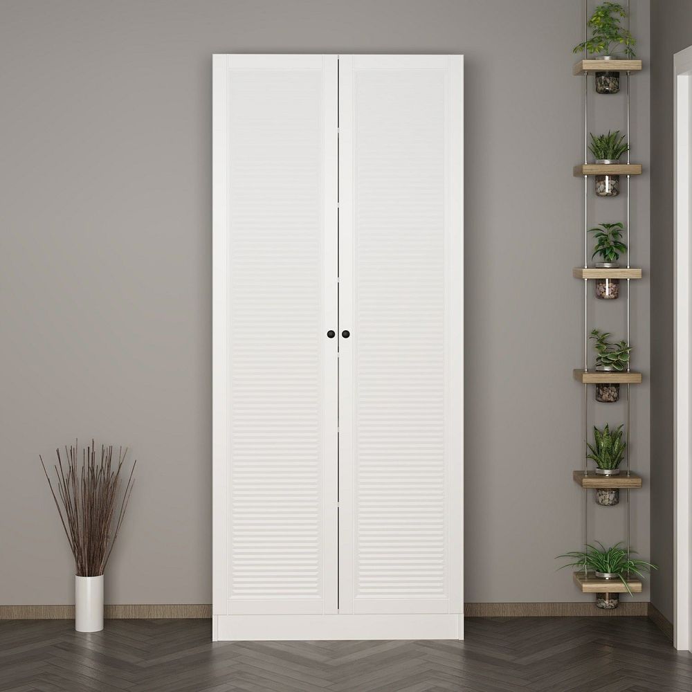 Hall stand Noah - 8457, bijela boja slika 2