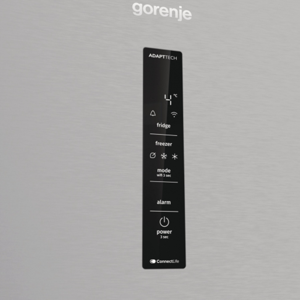 Gorenje Kombinovani frižider NRB620E61X4WFE / 413 l slika 3