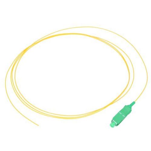 NFO Fiber optic pigtail SC APC, SM, G.657A1, 900um, LSZH, 1m slika 1