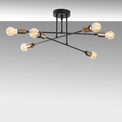 Fleur - 1501 Black Chandelier slika 3