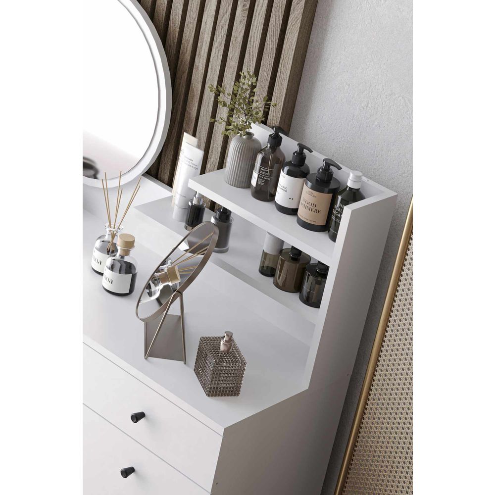 Make-Up Stol Harmony 2 - Bijela slika 5