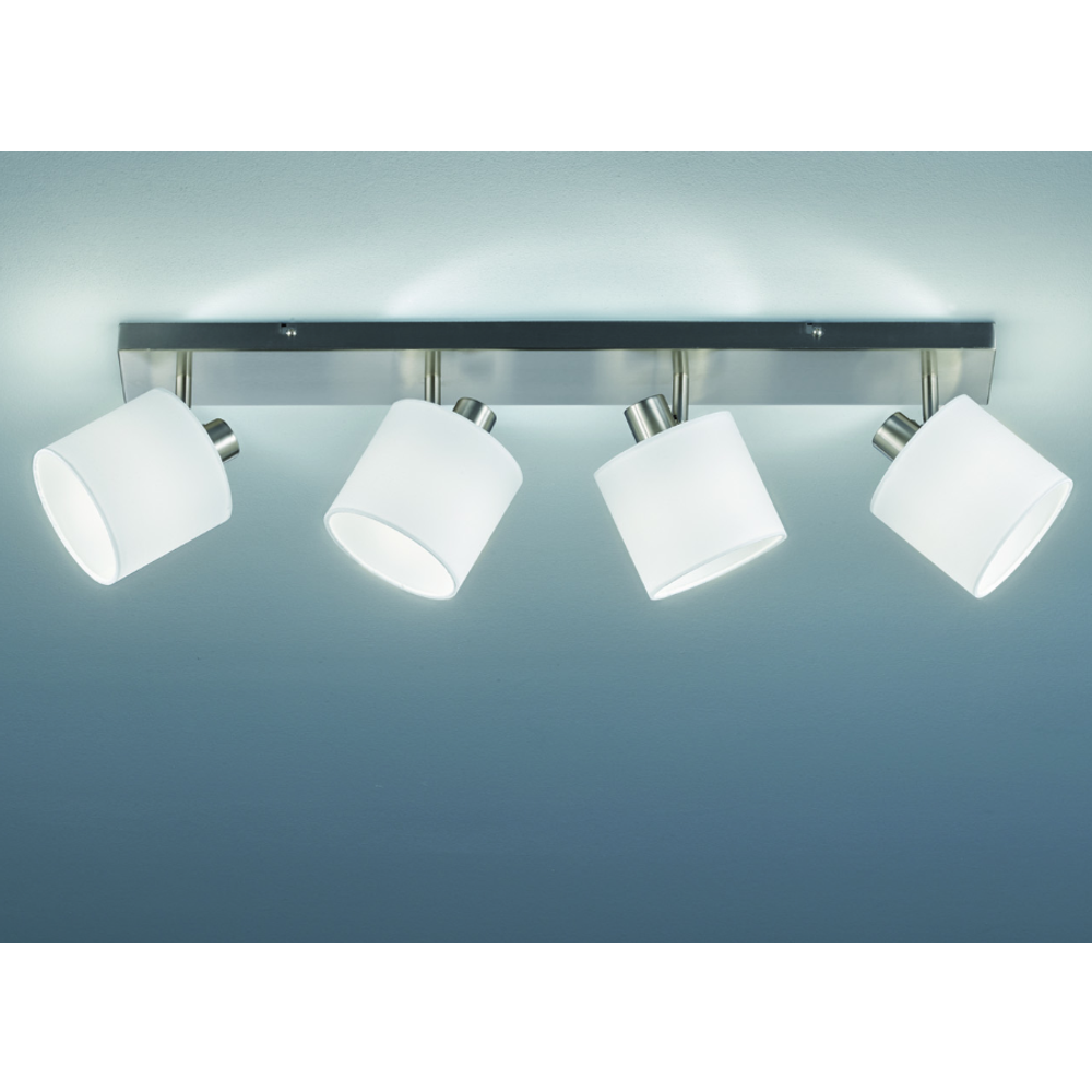 Trio Lighting spot lampa Tommy 4 – bijelo-mat, 4× E14, 230 V slika 3