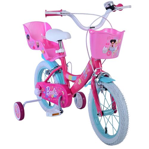 Barbie Dječji bicikl 14 inča rozi slika 6