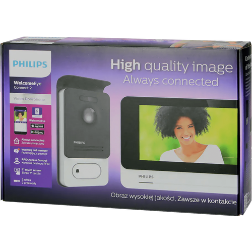 Philips video interfon 7", set, WelcomeEye Connect 2 - WelcomeEye Connect 2 7" slika 2