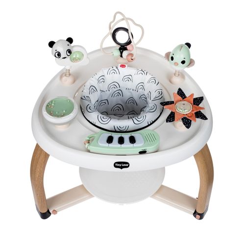 Tiny Love Stationary Activity Center 5u1 - Black &amp; White slika 4