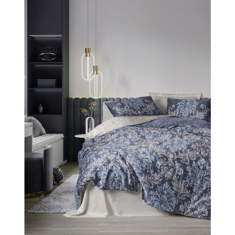 Satin set za pokrivač Owen, boja: bež slika 1