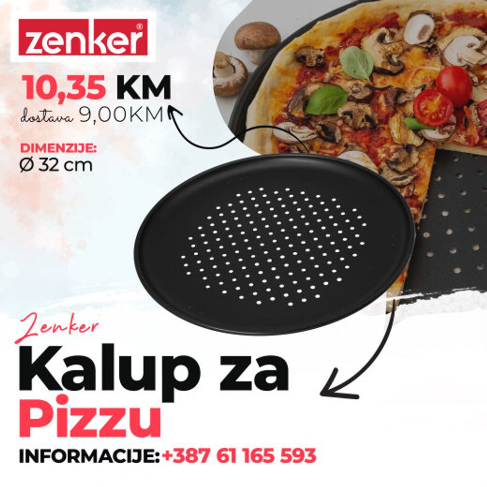 ZENKER  Kalup za pizzu 32cm slika 1