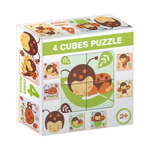 Puzzle / slagalice set od 4 kocki slika 9