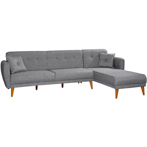 Aria Köşe-Dark Grey Ugao Sofa-Krevet slika 5