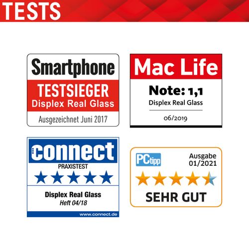 DISPLEX zaštitno staklo Real Glass 2D za Apple iPhone 13 Pro, prozirna + maskica (01512) slika 6