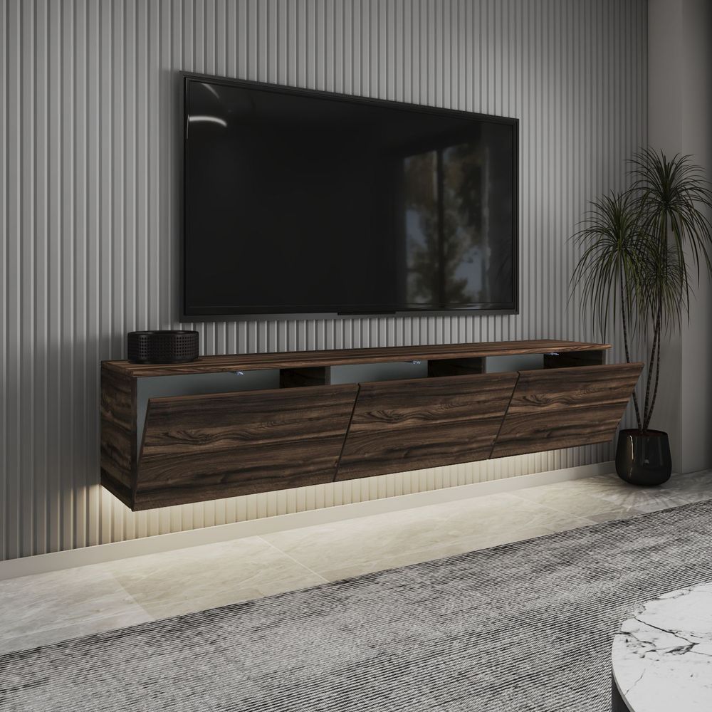 TV Stalak Neon u Boji Kesten slika 3