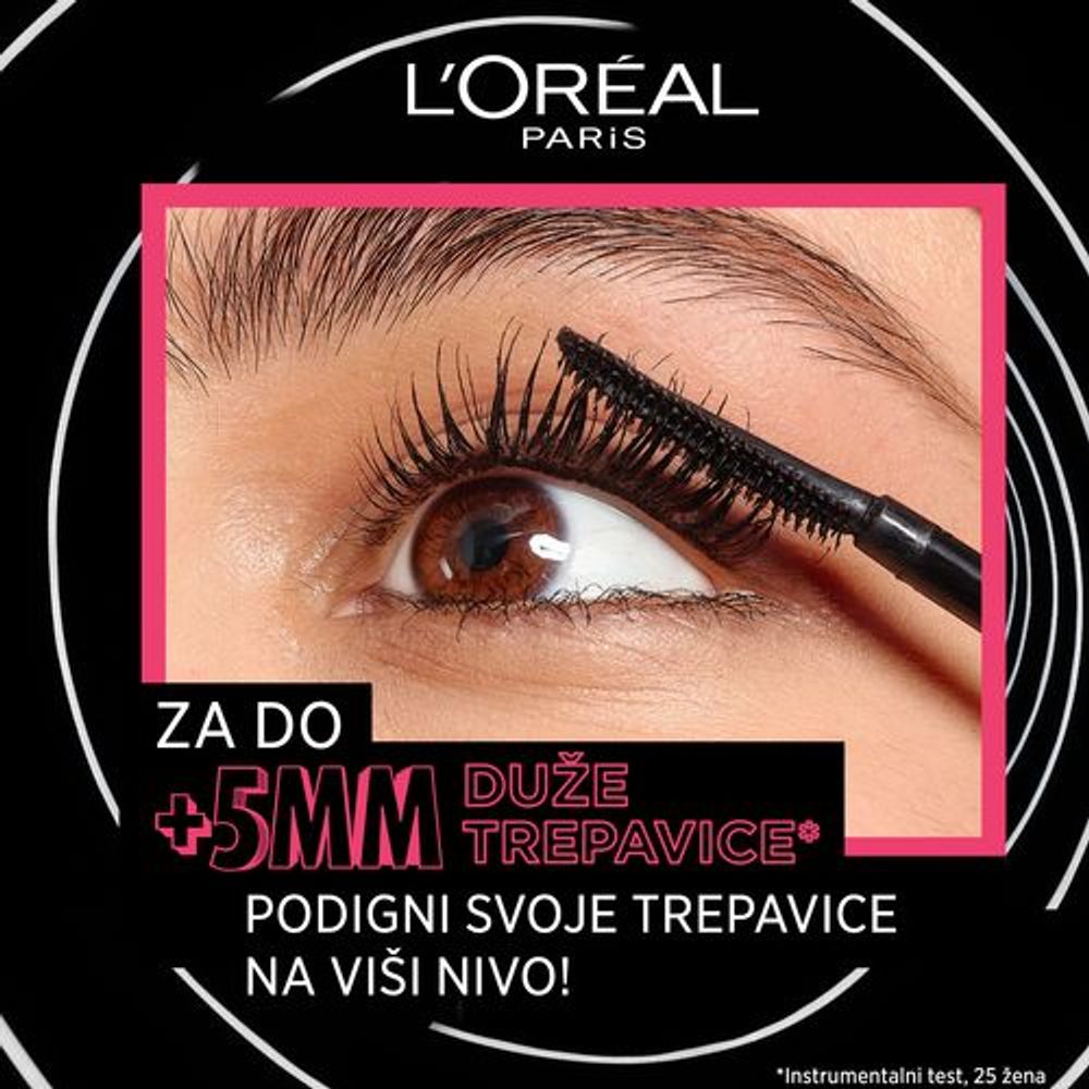 L'Oréal Paris Telescopic Lift Maskara za oči Black 9,9ml slika 6