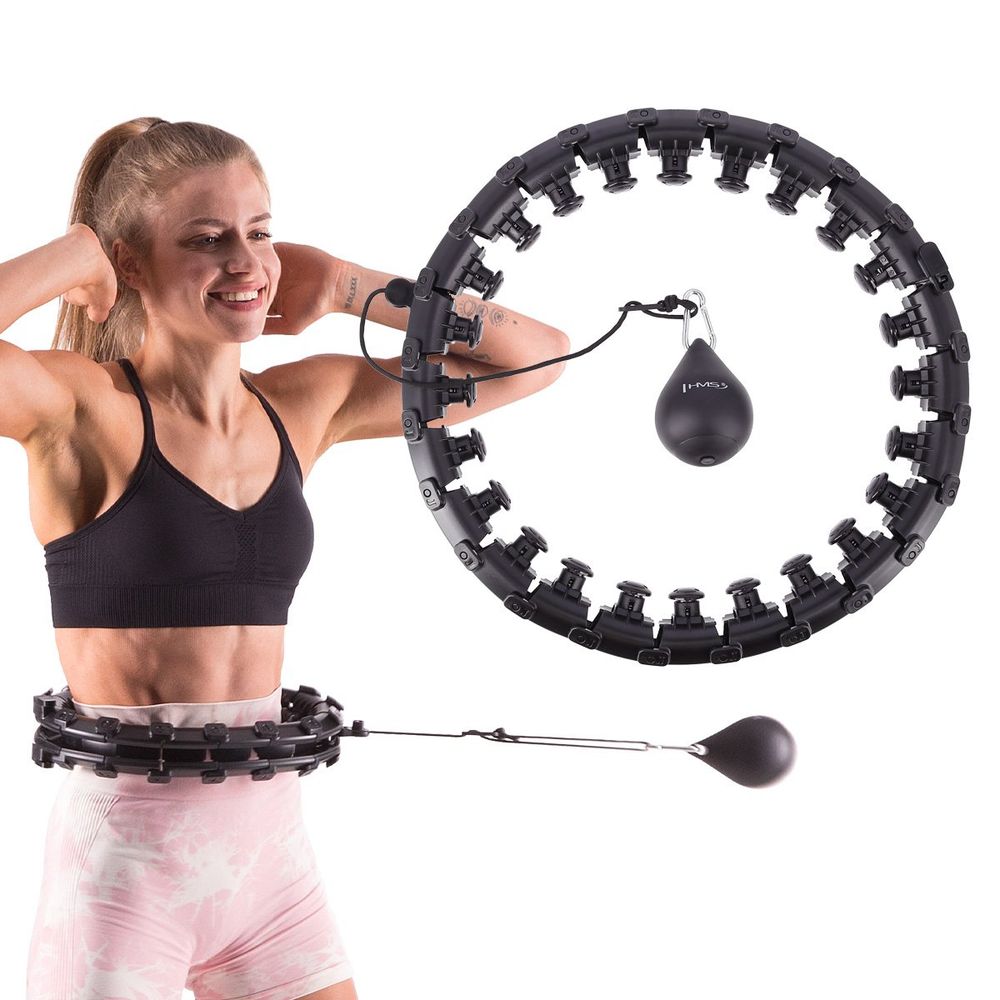 Hhw01 crni hula hoop s utegom hms slika 11