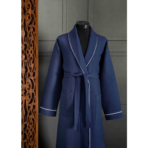 Soho - Dark Blue Dark Blue Unisex Bathrobe slika 1