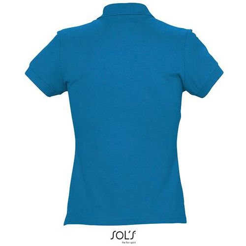 PASSION ženska polo majica sa kratkim rukavima - Aqua, XL  slika 6