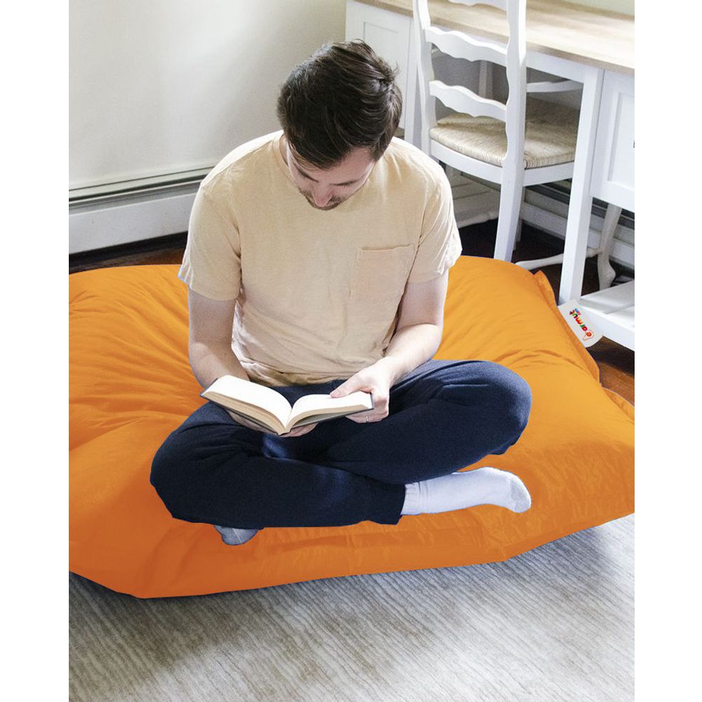 Cushion Pouf 100x100 - Narandžasti Baštenski Jastučić slika 7