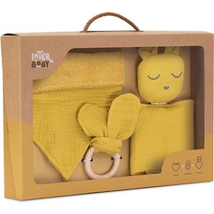 InterBaby Set za bebe Muslin Ocher Yellow