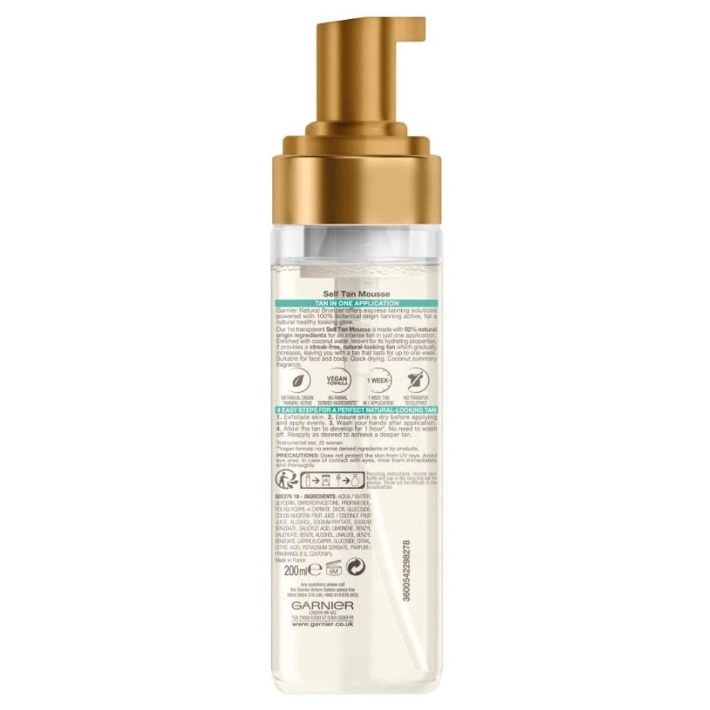 Garnier Ambre Solaire pjena za samopotamnjivanje kože 200ml slika 2