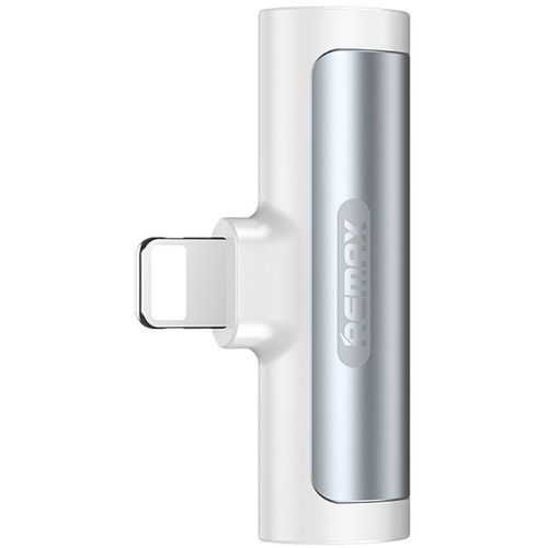 Adapter REMAX Lightning na Lightning + audio, RL-LA03i (bijeli) slika 1