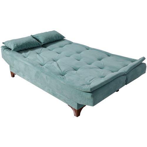 Kelebek-TKM03 0400 Pistachio Green Sofa-Bed Set slika 10
