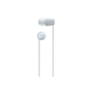 Sony slušalice WIC100W.CE7 BT, in-ear, bežične, bijele