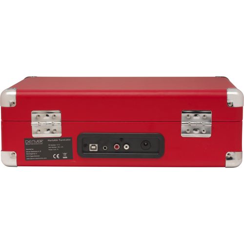 DENVER  USB Gramofon  VPL-120  gramofon crveni slika 3