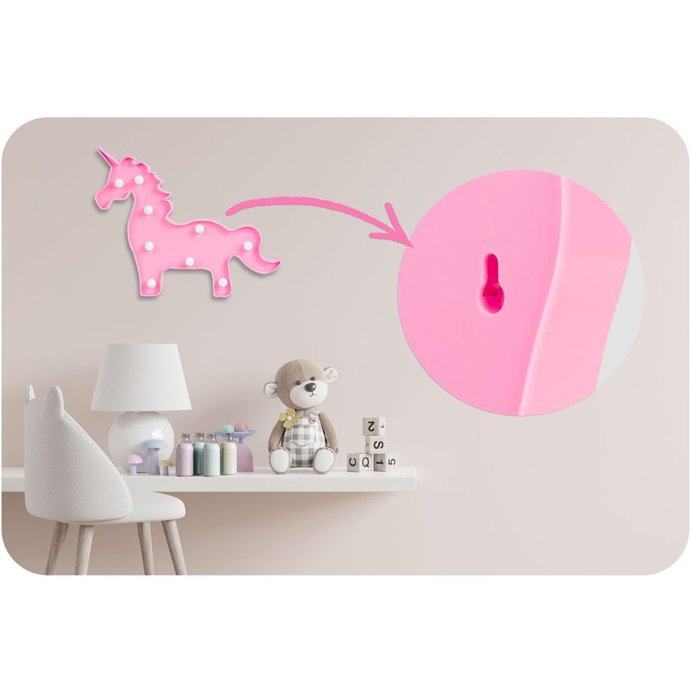 Nukido jednorog noćna lampa slika 6