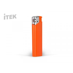 FLAME,elektronski plastični upaljač,neon narandž.