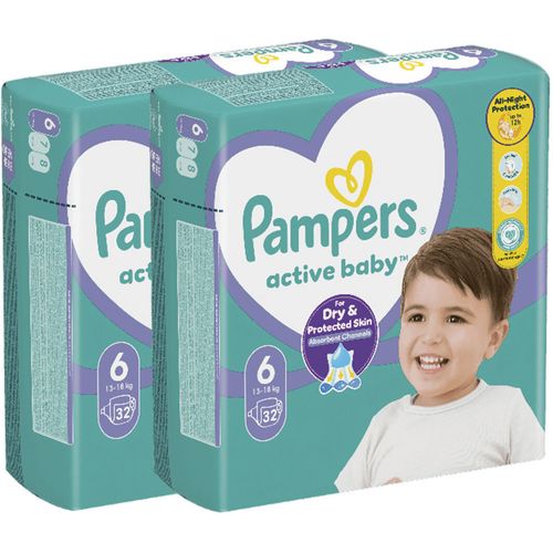 Pampers pelene  Active Baby Value Duopack slika 5