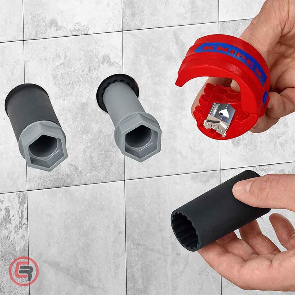 Knipex Rezač Za PVC Cijevi BiX 20 - 50mm - 90 22 10 BK slika 6