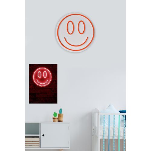 Wallity Ukrasna plastična LED rasvjeta, Smiley - Red slika 3