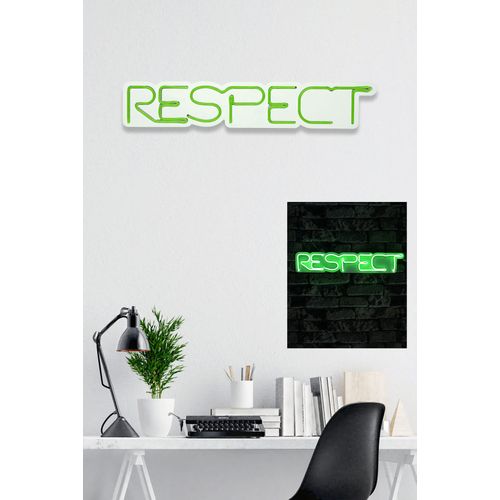 Wallity Ukrasna plastična LED rasvjeta, Respect - Green slika 3