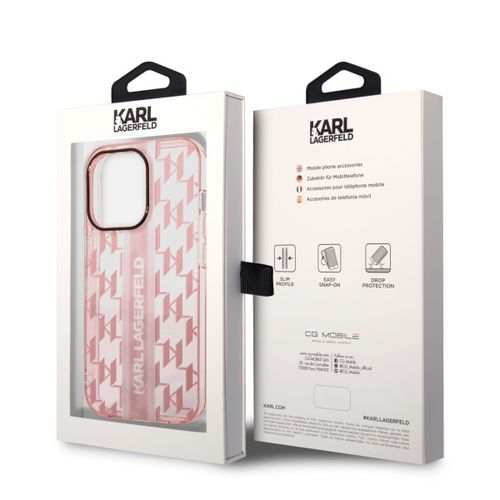 Karl Lagerfeld Futrola za iPhone 14 Pro Max MONO VERTICAL STRIPE PINK slika 2