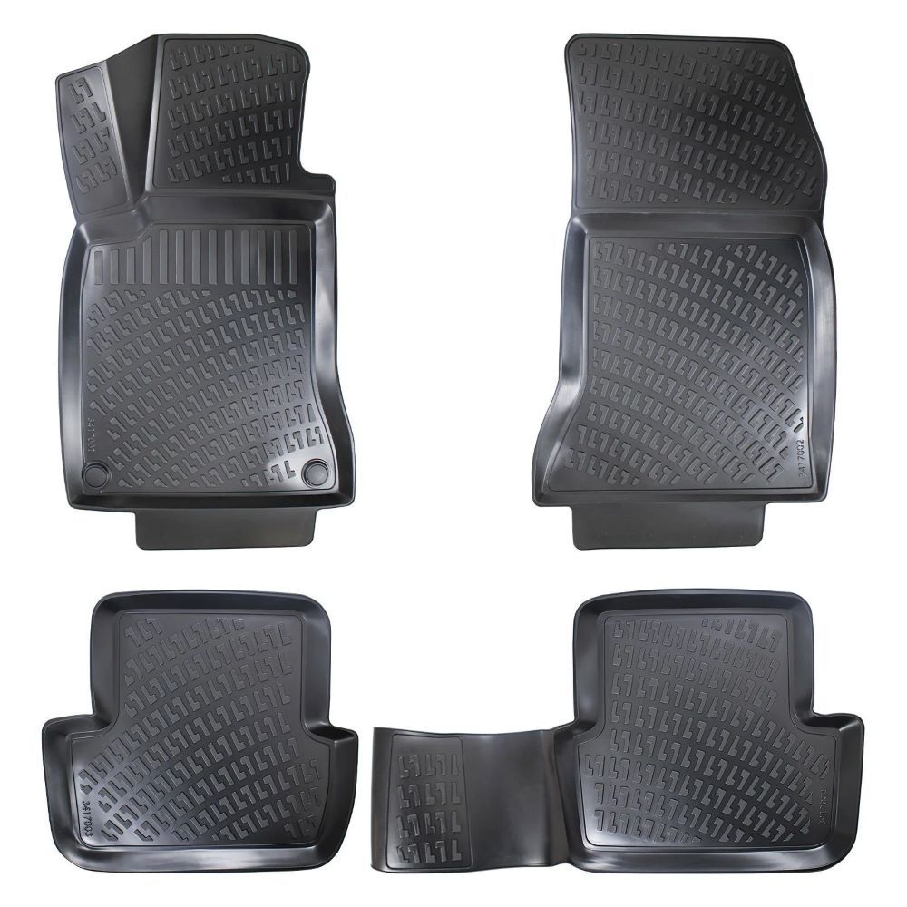 Gumene Patosnice za Mercedes B W247 (2018--), 3D Duboke Rizline slika 1