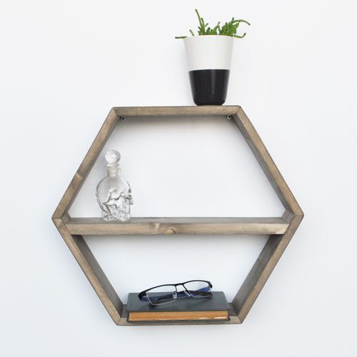 Aa026 Walnut Wall Shelf slika 2