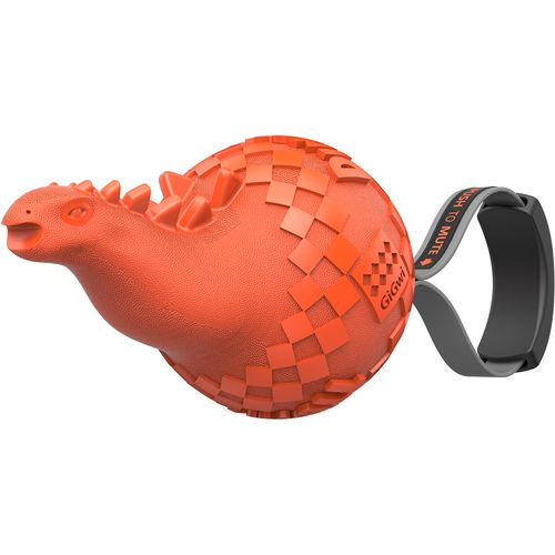 GiGwi igračka za pse Apatosaurus Oranž 28 cm slika 1