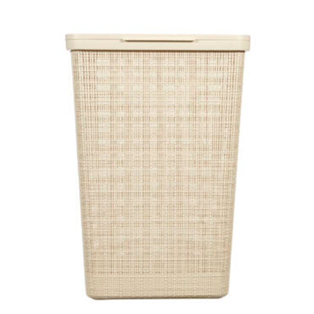 Curver korpa za vešs 58L bijela JUTE  slika 2